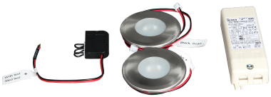 LED-valo kit (ajuri. liitäntäliitin 2 x LED-valo)