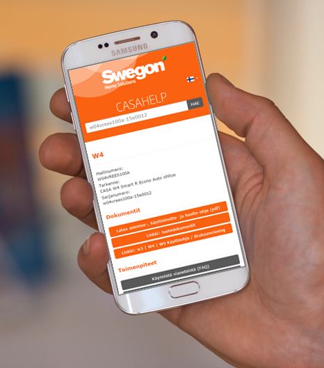 Swegon Home Solutions – Serviceportal